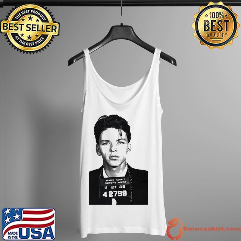 Awesome Frank Sinatra Mugshot Unisex T-Shirt Tank Top