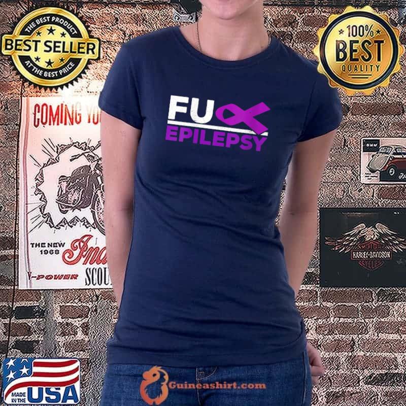 Awesome fu Epilepsy Awareness Day T-shirt