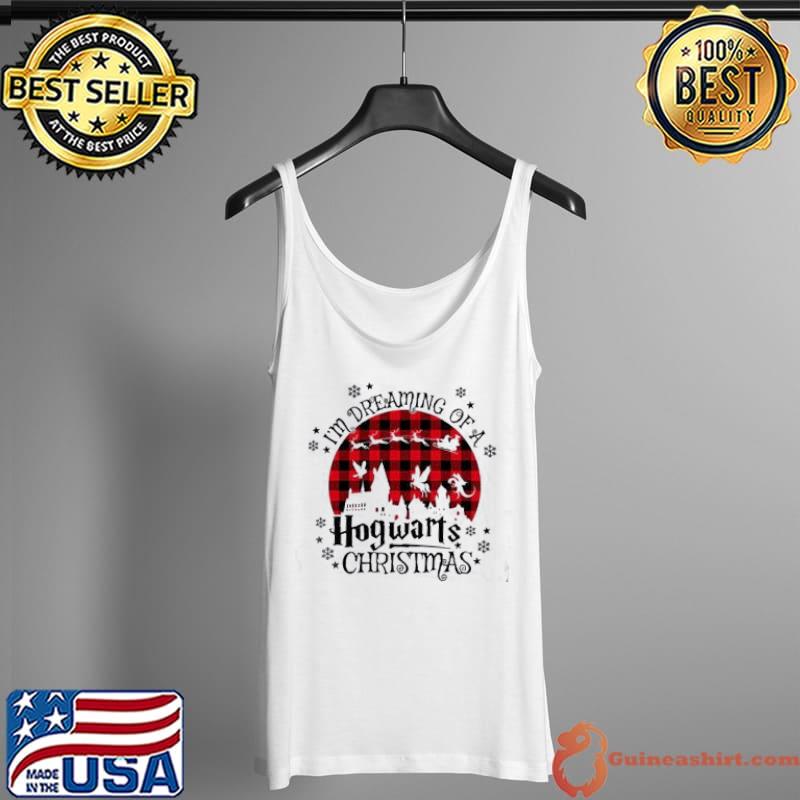 Awesome Im Dreaming Of A Hogwarts Christmas Shirt Tank Top