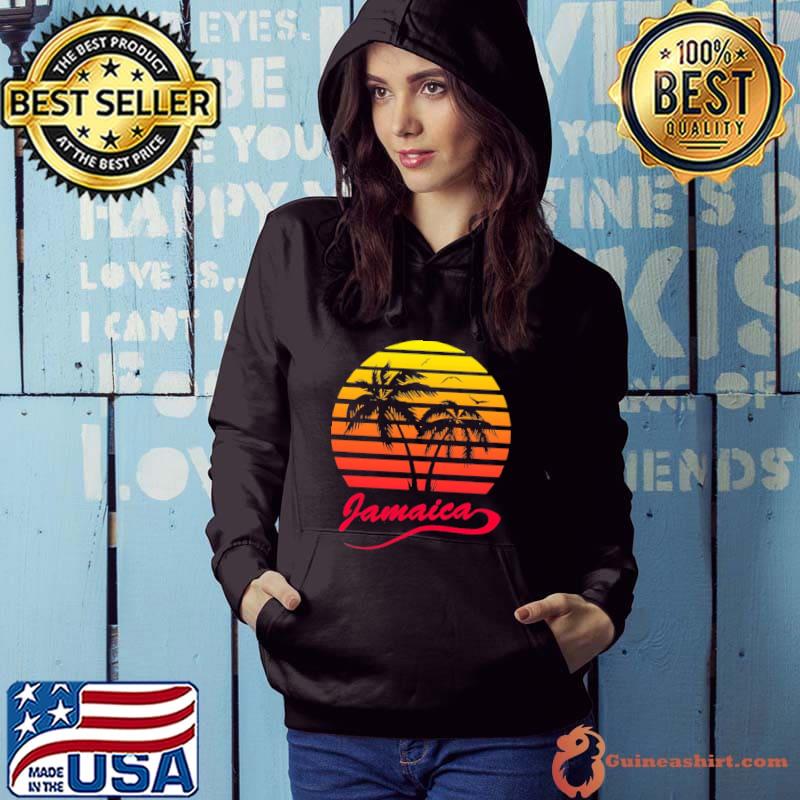 Awesome Jamaica Sunset Holiday Blood Moon Vintage Shirt