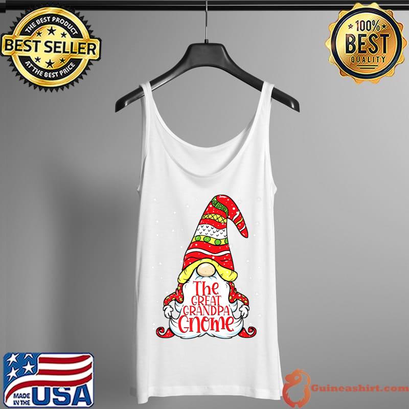 Awesome matching Family Funny The Great Grandpa Gnome Christmas Premium T-Shirt Tank Top