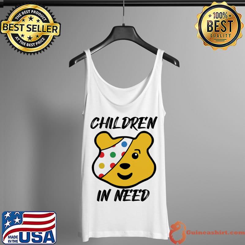 Awesome Pudsey Bear Childen In Need Unisex T-Shirt Tank Top