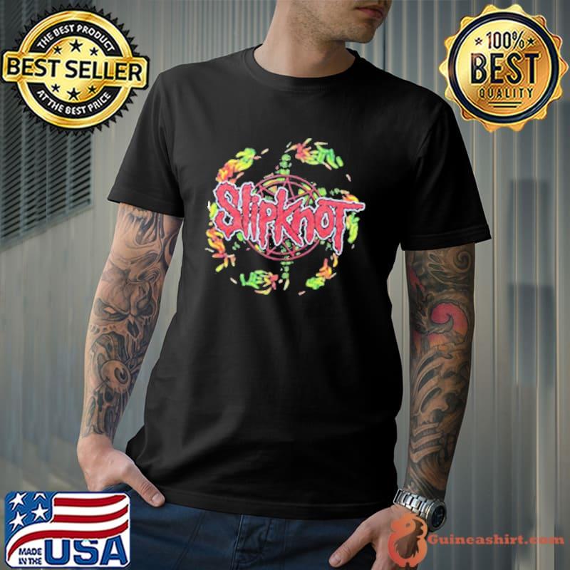 Awesome Slipknot Men's Maggot Wheel Shirt Unisex