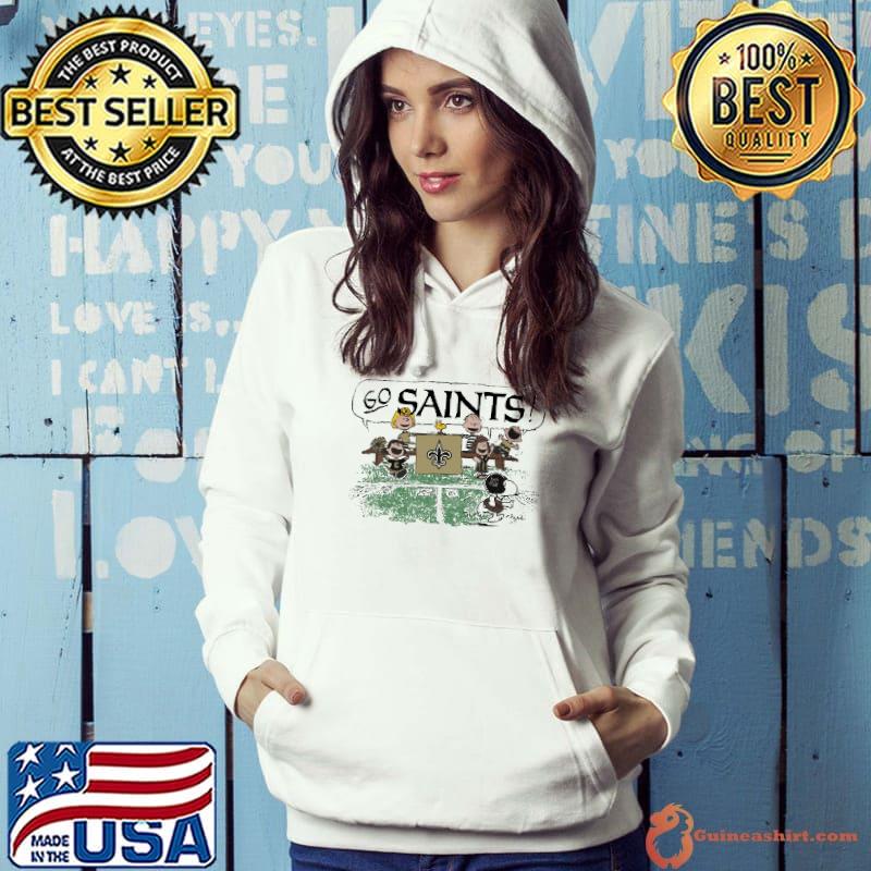 Snoopy peace love New Orleans Saints shirt, hoodie, sweater and v-neck t- shirt