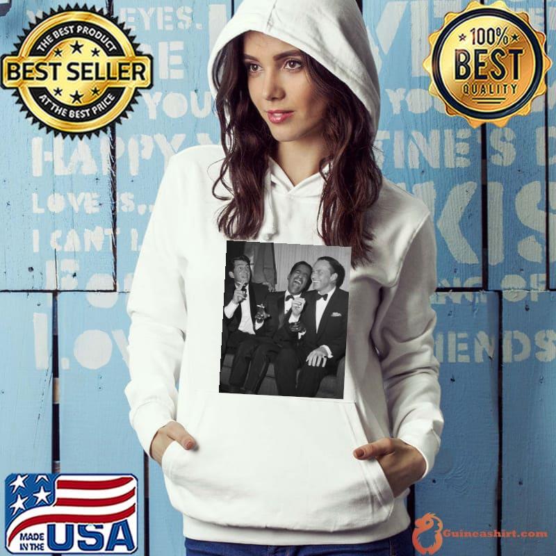 Awesome The Rat Pack Frank Sinatra Sammy Davis Jr. Dean Martin Unisex T-Shirt