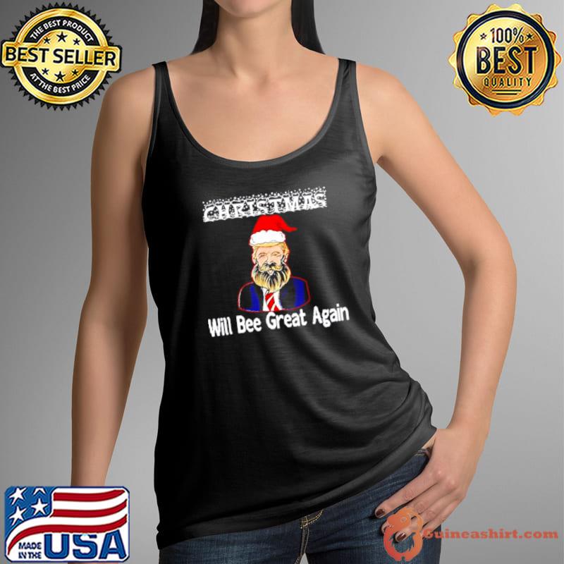 Awesome Trump Christmas will bee great again Tank Top