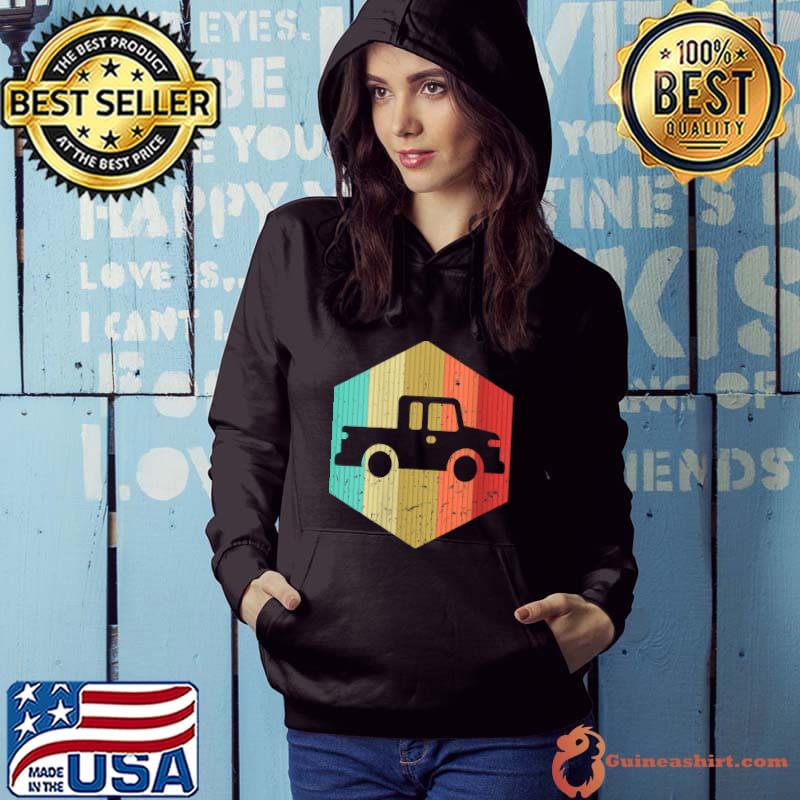 Awesome vintage Car Retro Automobile Silhouette 70s 80s Style T-Shirt Hoodie