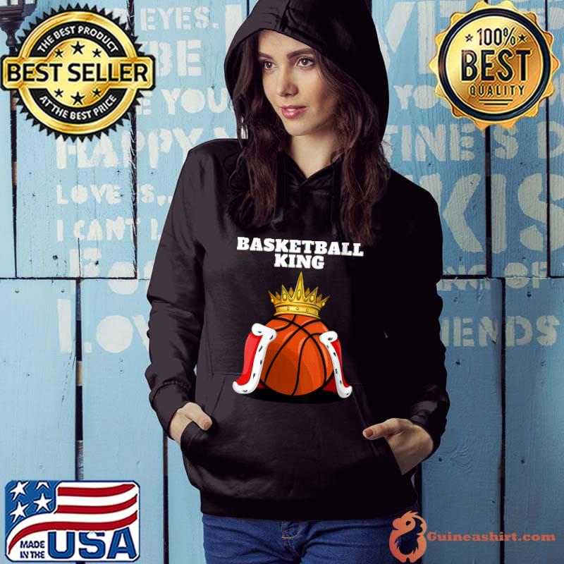 Basketball King Boys Basketball Player Shirt Mens Basketball T-Shirt