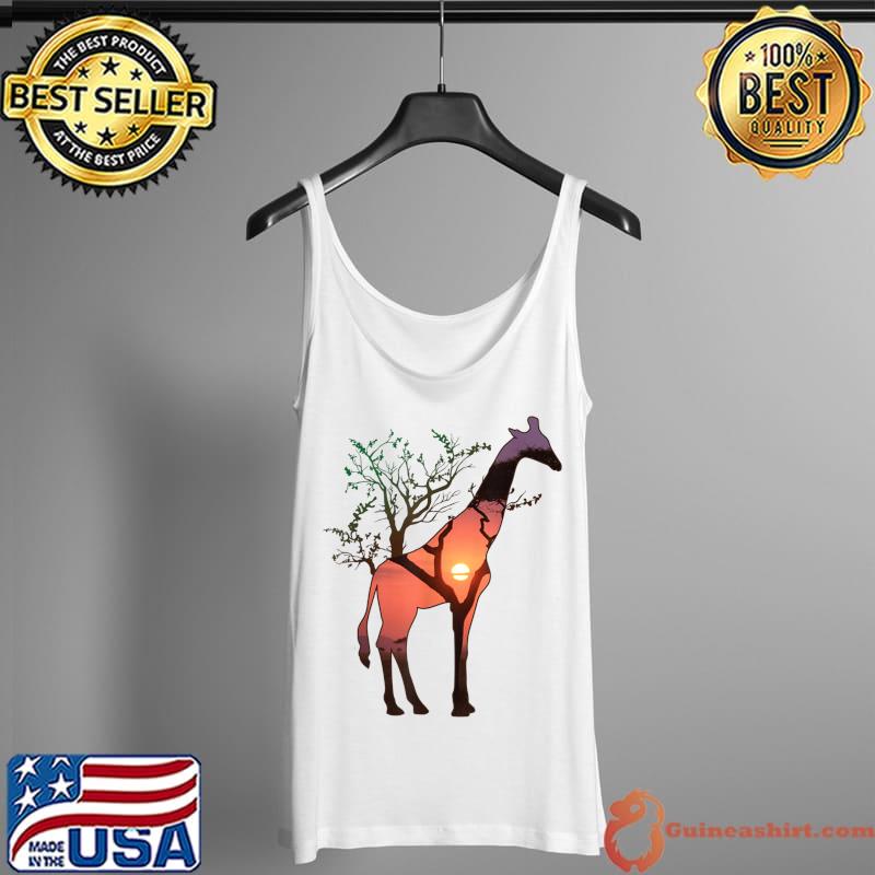 Best giraffesilhouette Giraffes African Savannahs T-Shirt Tank Top