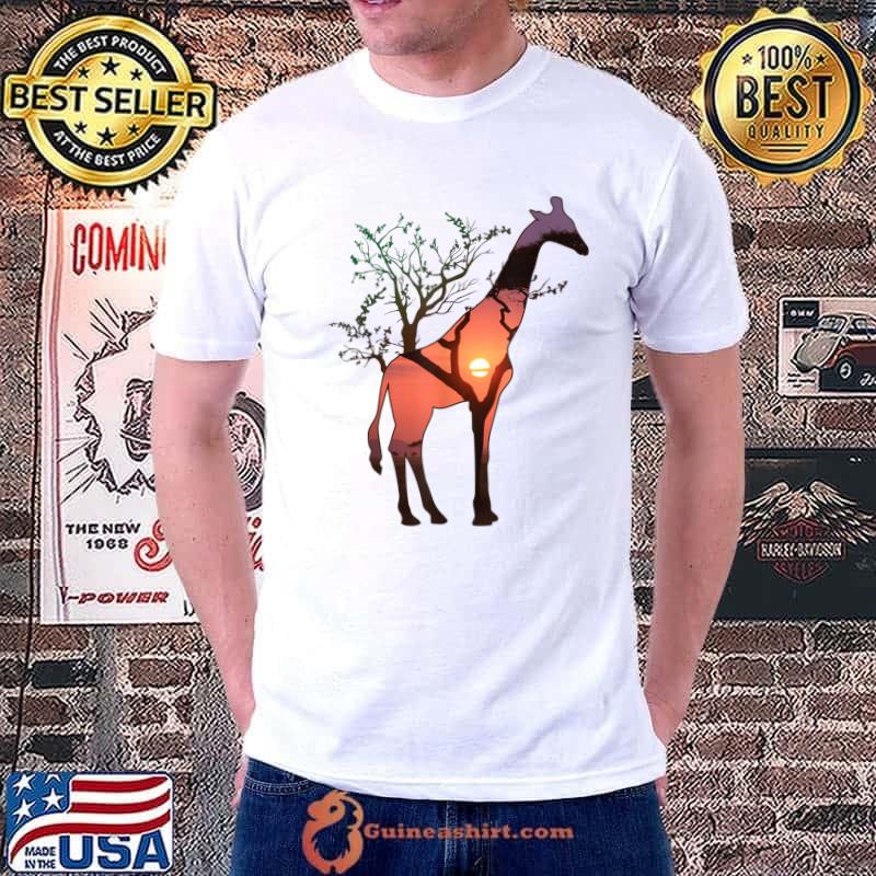 Best giraffesilhouette Giraffes African Savannahs T-Shirt