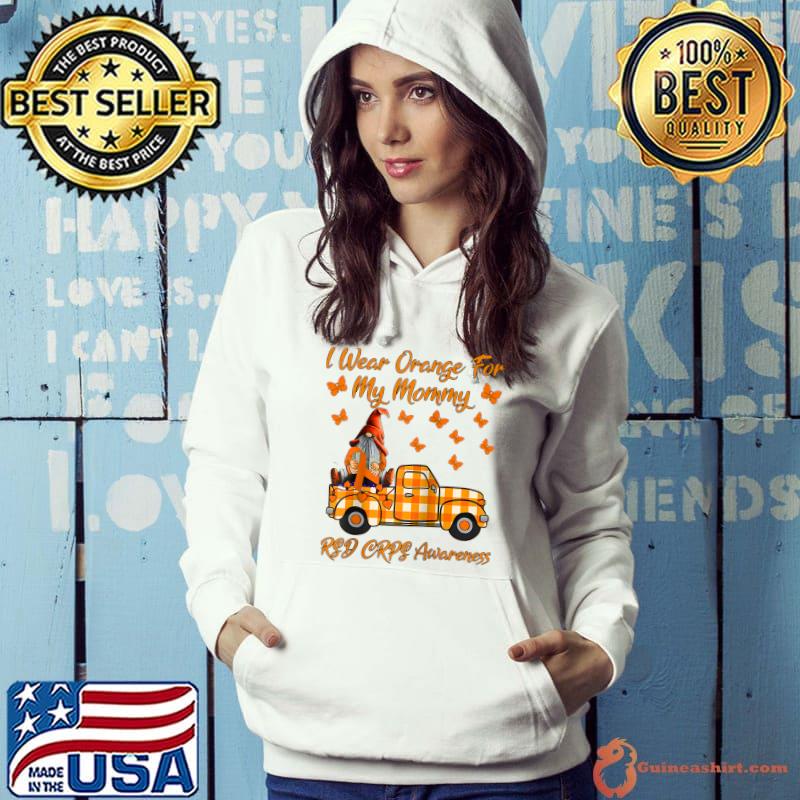 Best gnomes I Wear Orange For My Mommy RSD CRPS Awareness T-shirt
