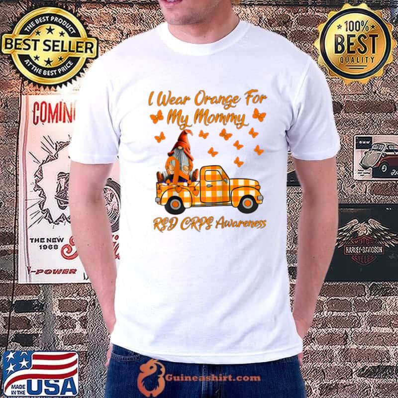 Best gnomes I Wear Orange For My Mommy RSD CRPS Awareness T-s Unisex