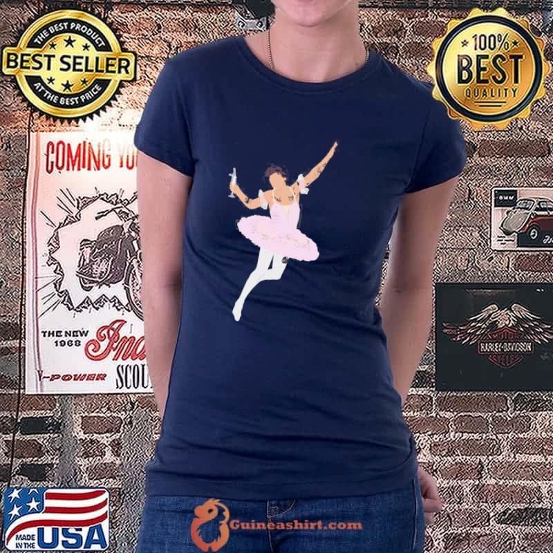 Best Harry Styles Pink Ballet Unisex T-Shirt Ladiestee