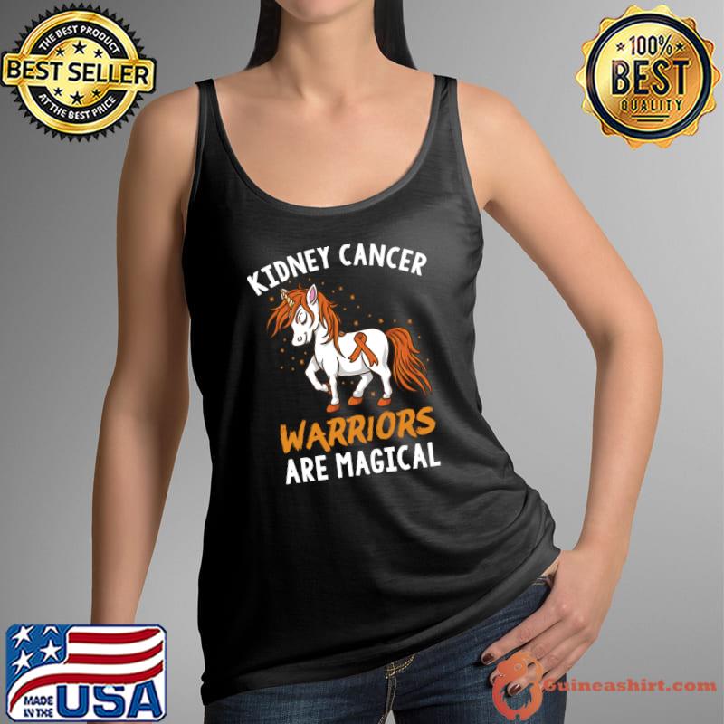 Best kidney Cancer Warriors Are Magical Long Sleeve T-Shirt Tank Top