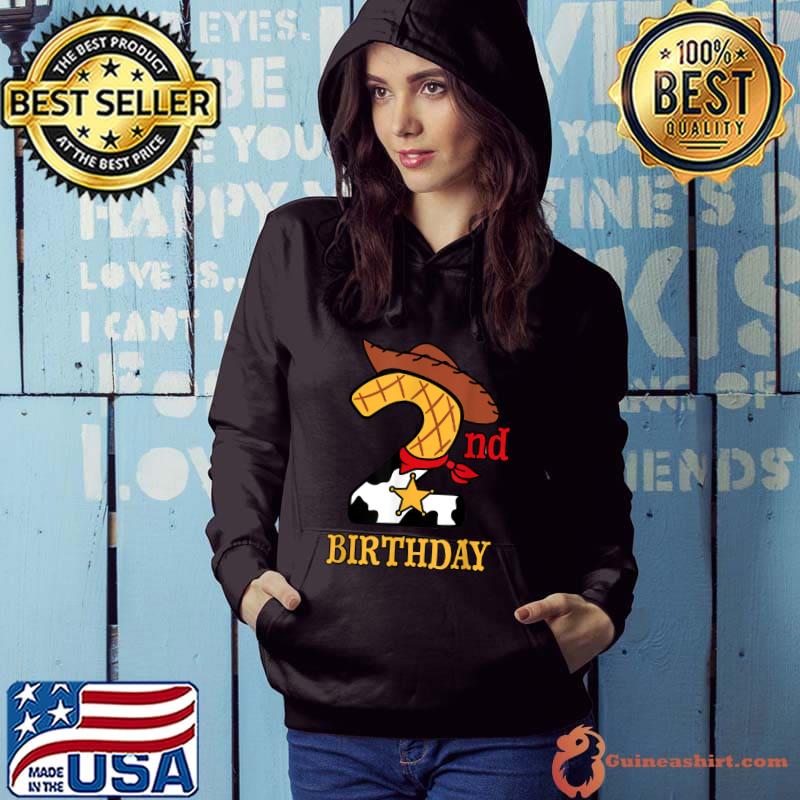 Best Kids 2 Years Old Cowboy Birthday Wild West Western 2nd Boy T Shirt