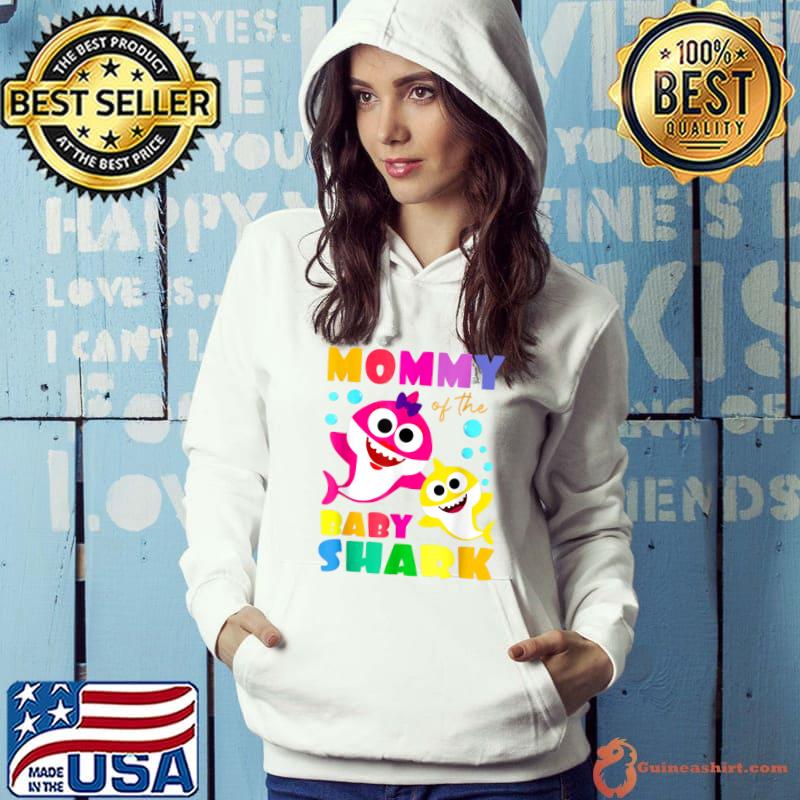 Best mommy Of The Baby Shark Birthday Mommy Shark T-Shirt Hoodie