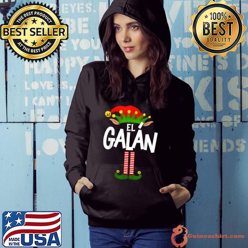 Best soy El Galán Elf Family Group Matching in Spanish T-Shirt Hoodie
