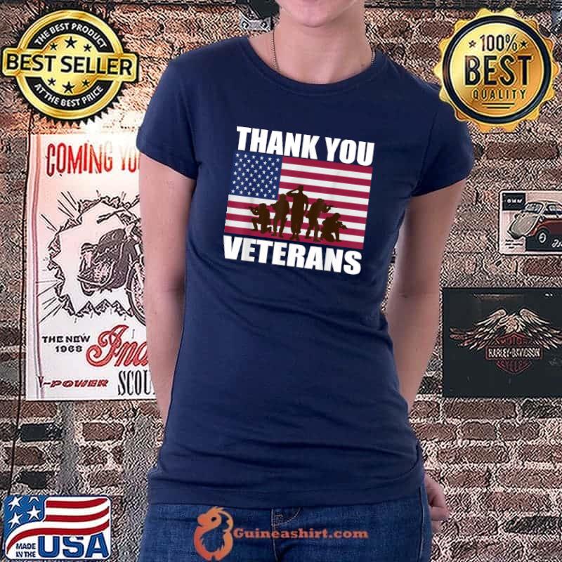 Best thank You Veterans Day, Day Memorial T-Shirt