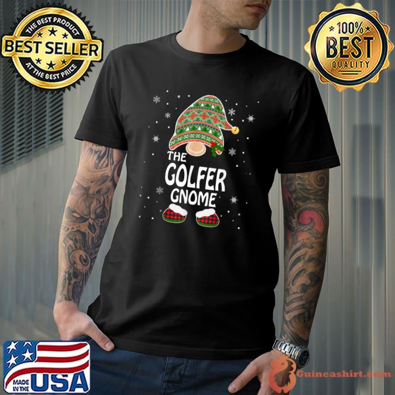 Best tHe Golfer Gnome Christmas T-Shirt