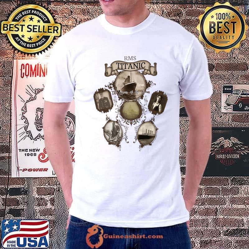 Best titanic Retro Cruise Ship Vintage Ocean Queen Maiden Voyage Premium T-Shirt