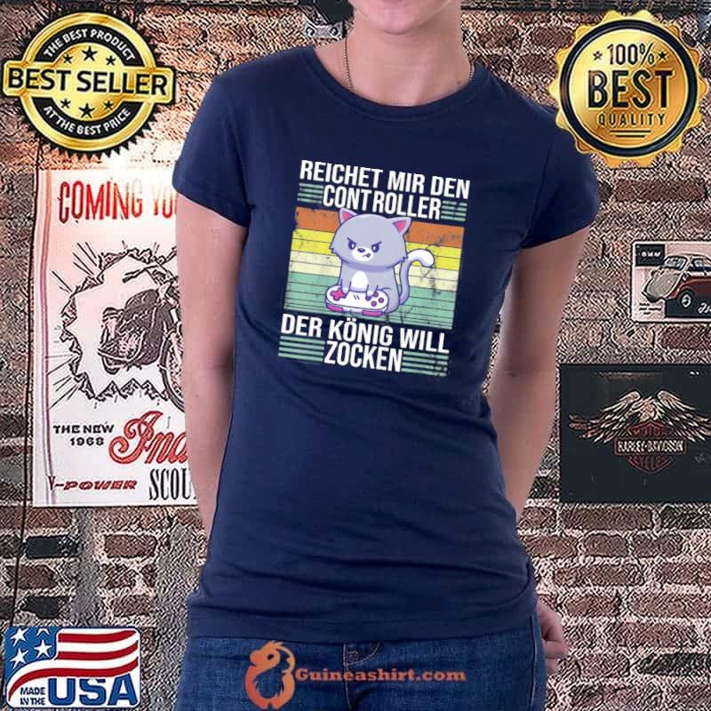 Best Zocken Reichet Mir Den Controller Konig PS5 Console Unisex T-Shirt Ladiestee