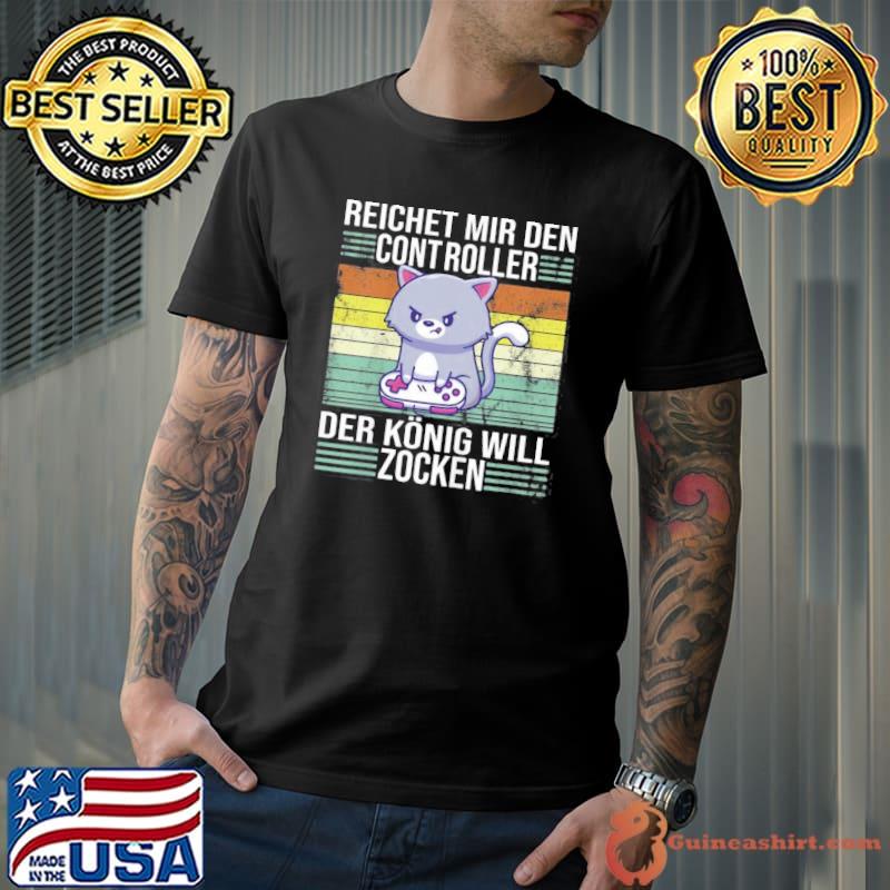 Best Zocken Reichet Mir Den Controller Konig PS5 Console Unisex T-Shirt Unisex