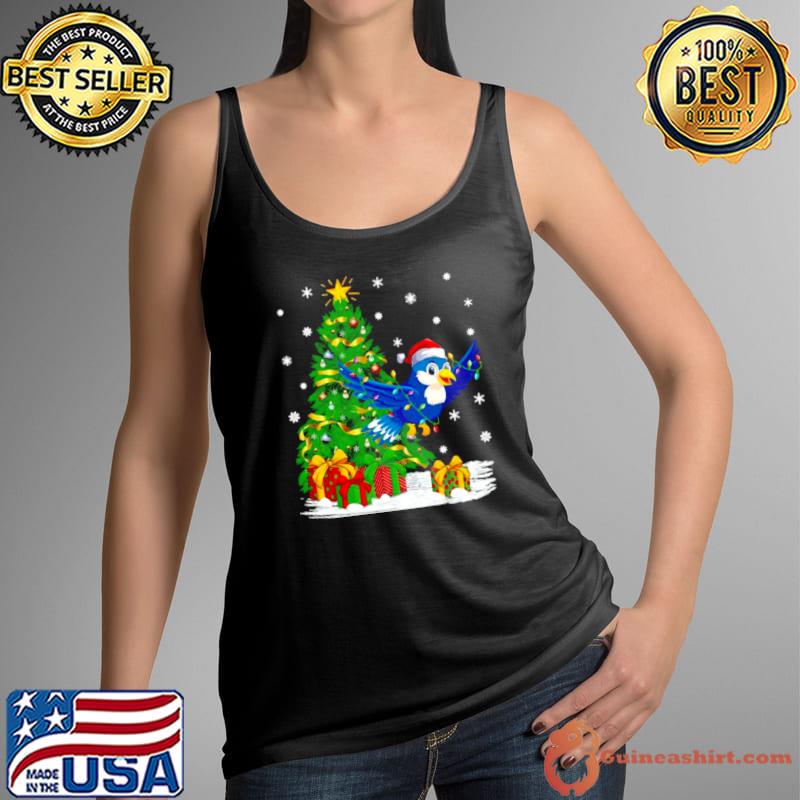Bluebirds Bird Matching Santa Bluebirds Christmas Sweater T s Tank Top