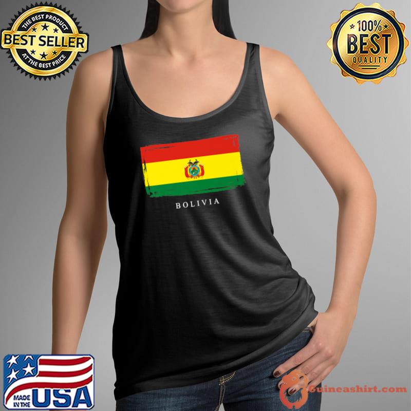 Bolivia Bolivian South America Flag Latin America Oruro Premium T-Shirt Tank Top