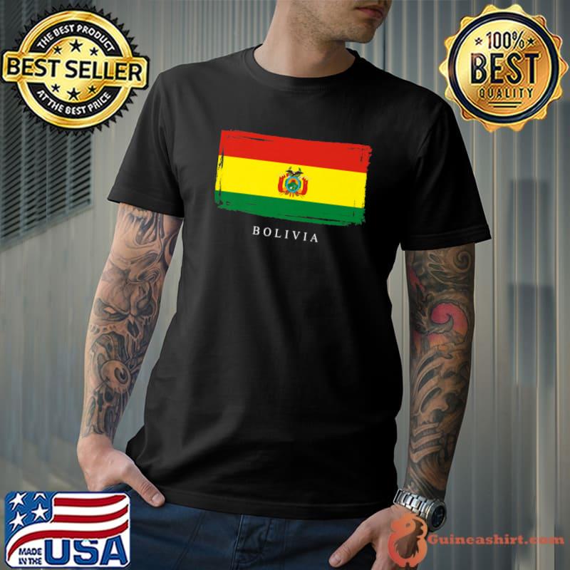 Bolivia Bolivian South America Flag Latin America Oruro Premium T-Shirt Unisex
