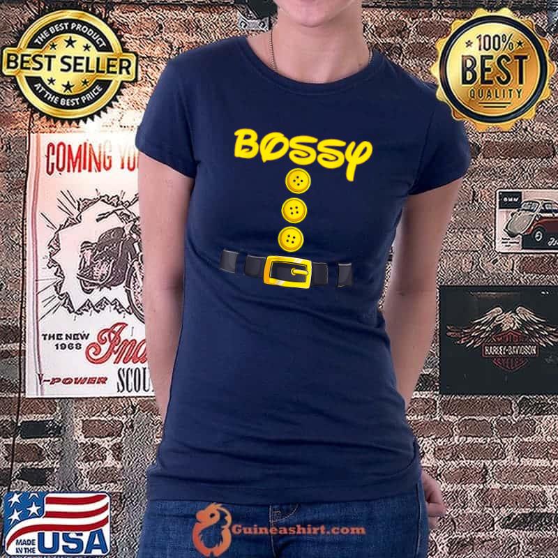 Bossy Dwarf Halloween Party Costume Matching Bossy Dwarf T-Shirt Ladiestee