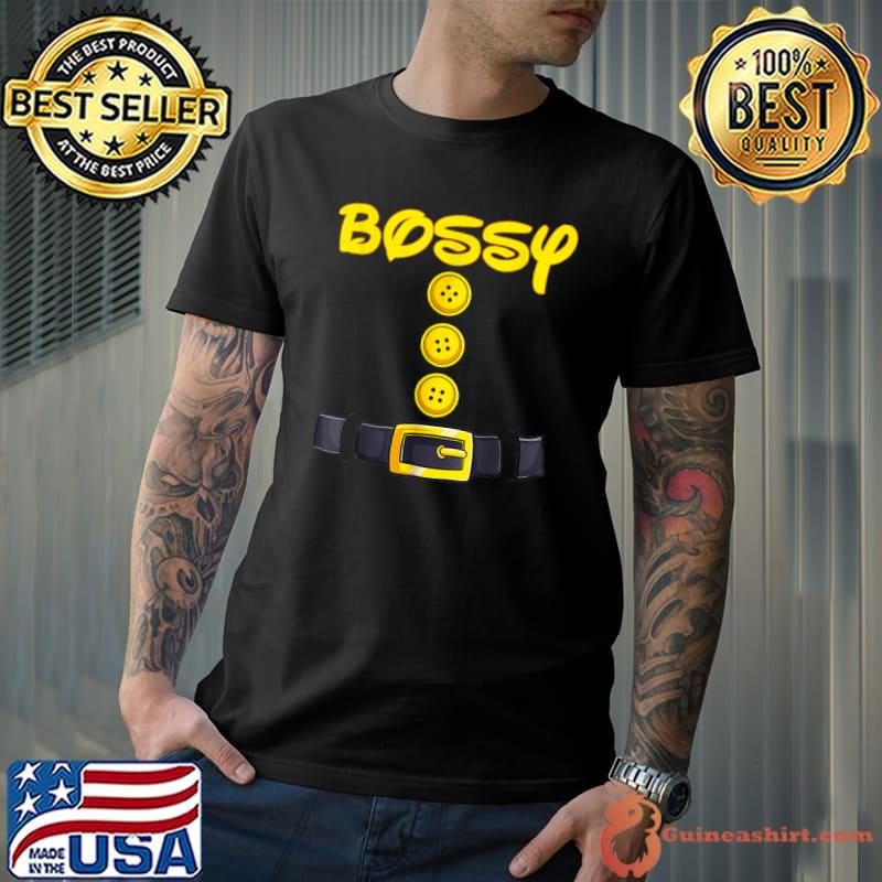 Bossy Dwarf Halloween Party Costume Matching Bossy Dwarf T-Shirt