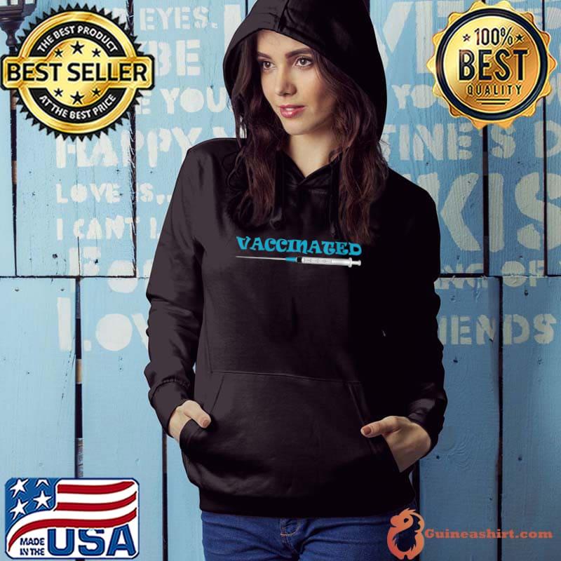 Certified Vaccinated Approved Stamp T-Shirt Hoodie