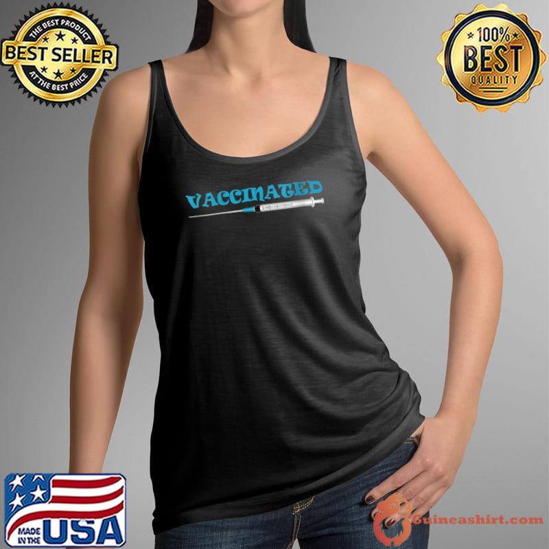 Certified Vaccinated Approved Stamp T-Shirt Tank Top