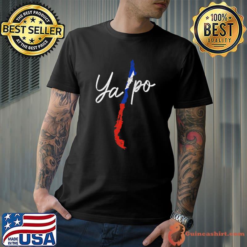 Chile Ya Po Chilean Flag Slang Pride Funny Vintage Chile Map Premium T-Shirt