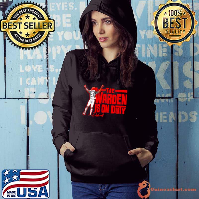 Denzel Ward Cleveland Browns warden’s on duty signature shirt