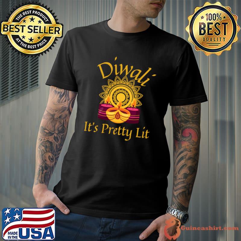 Diwali It's Pretty Lit Diwali Day T-shirt