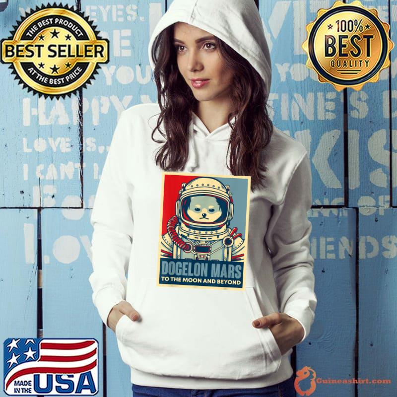 Dogelon Mars To The Moon And Beyond Astronaut Crypto T-Shirt