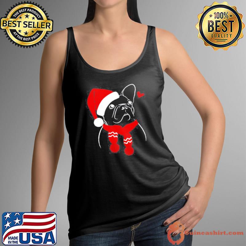 FRENCHIE XMAS NEW SHIRT Tank Top