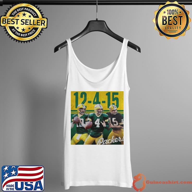 Funny Bart starr aaron rodgers brett favre green bay packer Tank Top
