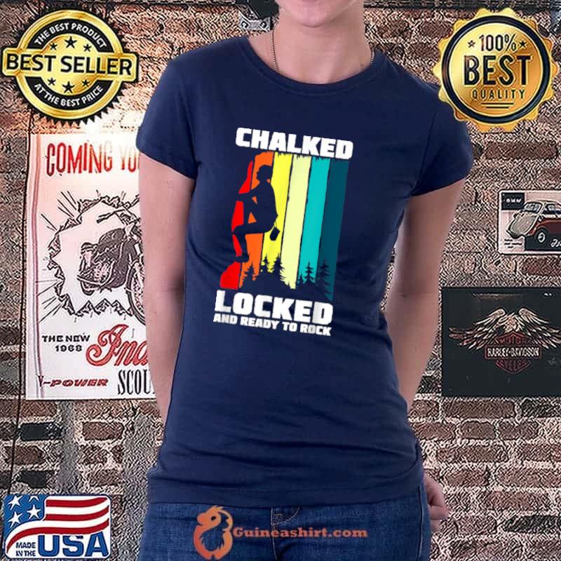 Funny climbing Bouldering Climber Mountain climber rock climbing T Shirt Ladiestee