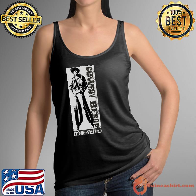 Funny Cowboy Bebop Spike Pose Shirt Tank Top