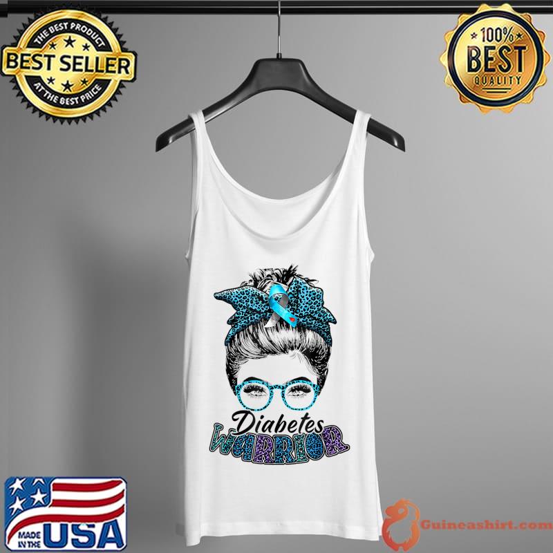 Funny diabetes Warrior Awareness Diabetic Support Type walk T-Shirt Tank Top