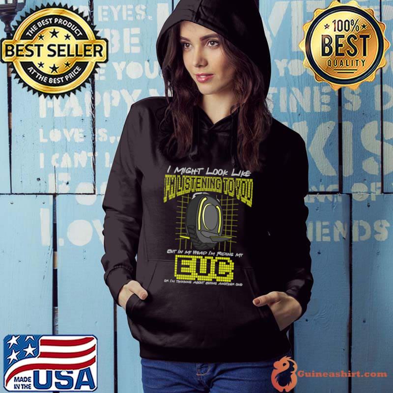 Funny i Might Look Like I'm Listening To You, Electric Unicycle Premium T-Shirt Hoodie