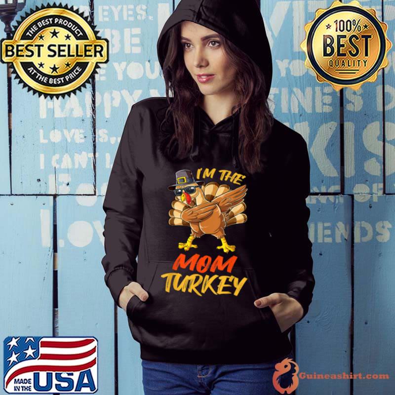 Funny Mom Turkey Matching Family Group Thanksgiving Party Pajama T Shirt