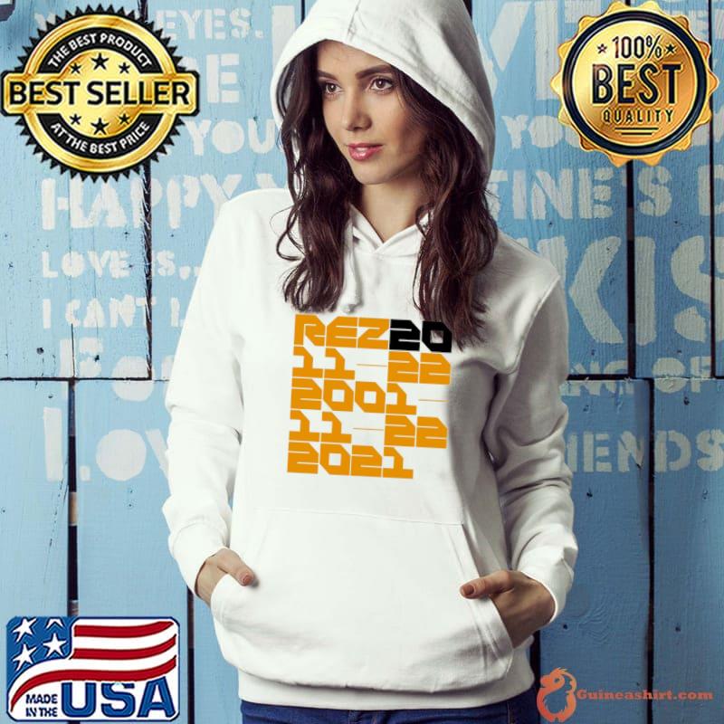 Funny Rez20 Anniversary 2001 2021 shirt