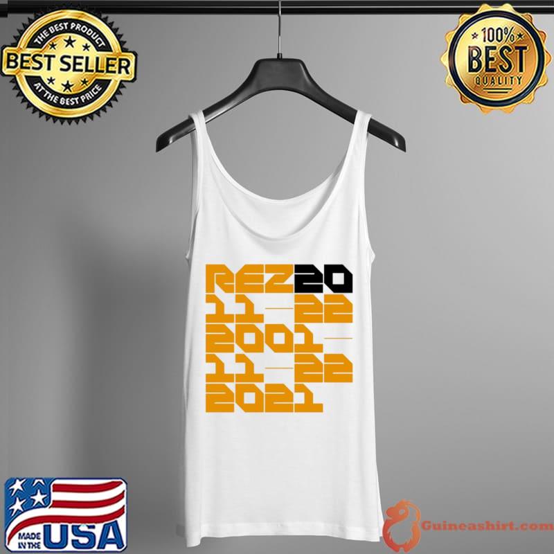 Funny Rez20 Anniversary 2001 2021 Tank Top