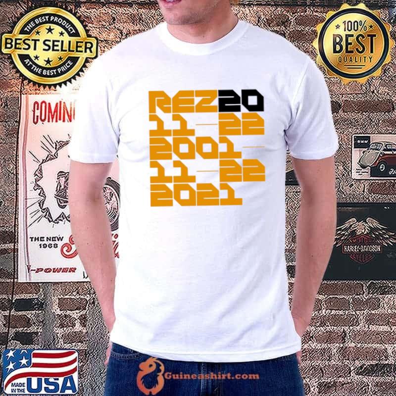 Funny Rez20 Anniversary 2001 2021 Unisex