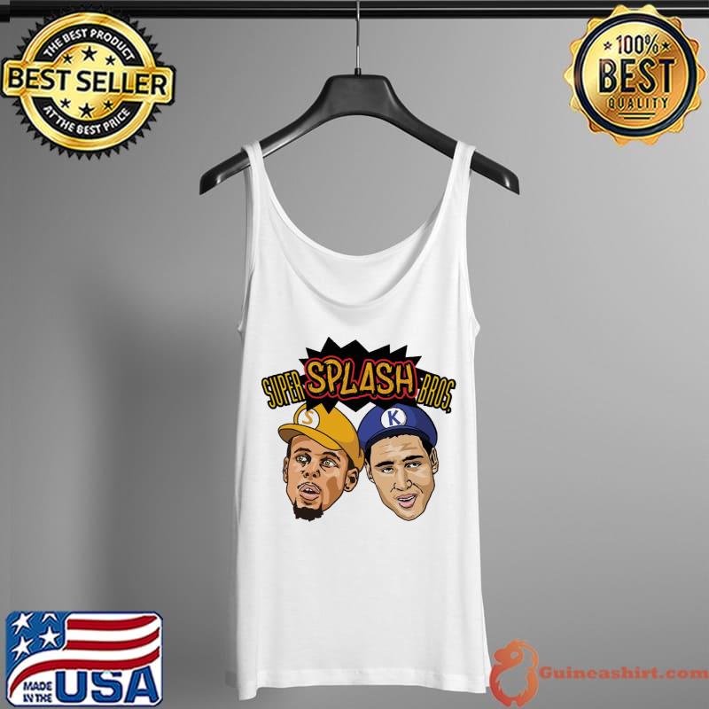 Funny Steph Curry Klay Thompson Super Splash Bros Unisex T-Shirt Tank Top