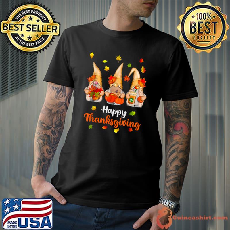 Funny Thanksgiving Gnome - Gnomies Lover Fall Autumn T-Shirt Unisex