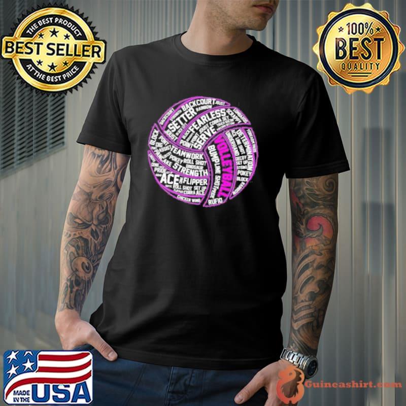 Funny Volleyball Sayings Sport Rufio Bumplibe Shot Shirt Unisex